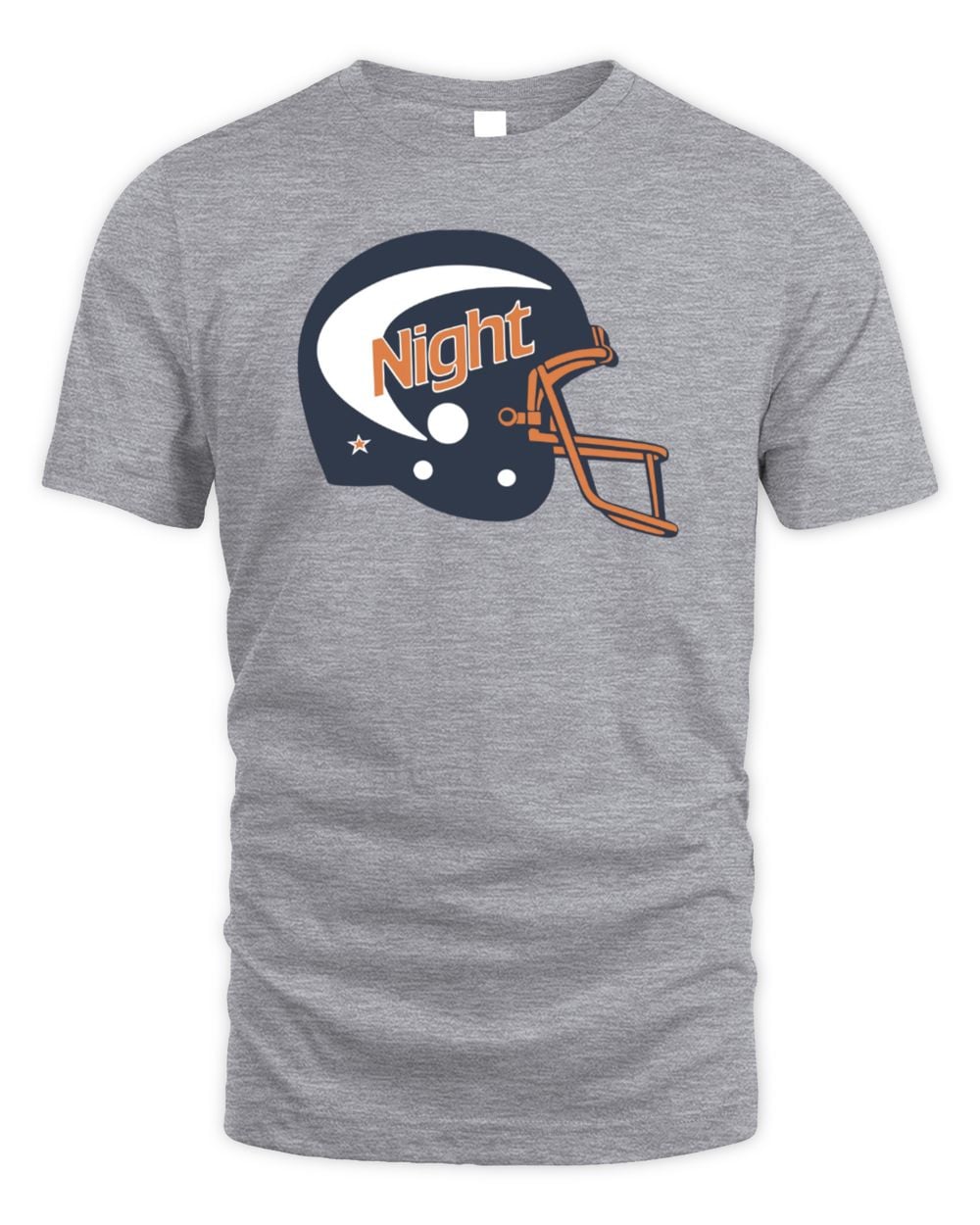 Old School Shirts New Orleans Night Football T-Shirt