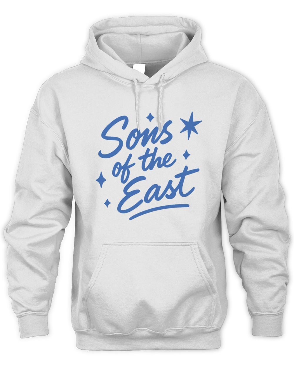 Sons Of The East Logo White Hoodie Sweatshirt