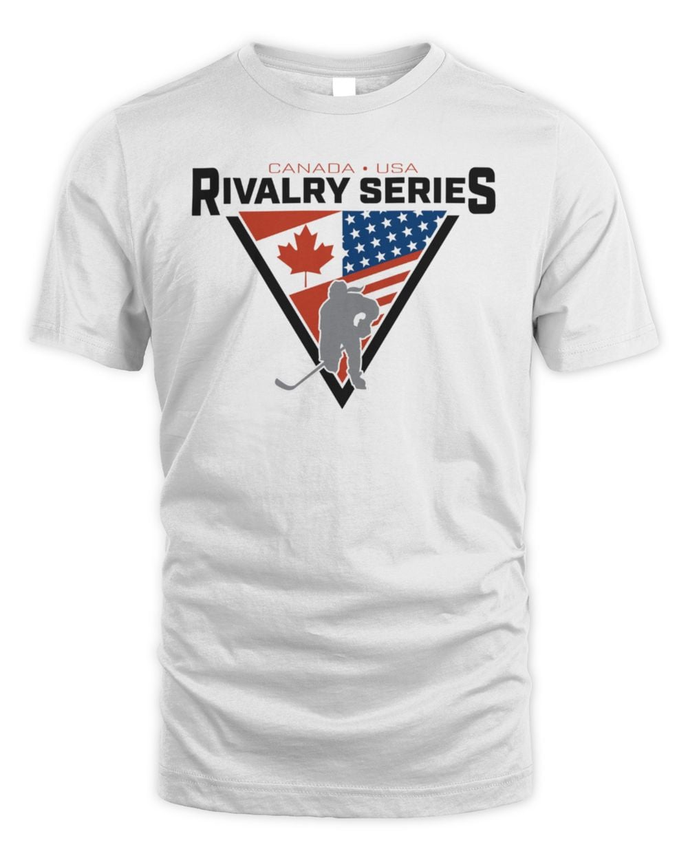 USA Hockey Rivalry Series Logo T-Shirt White