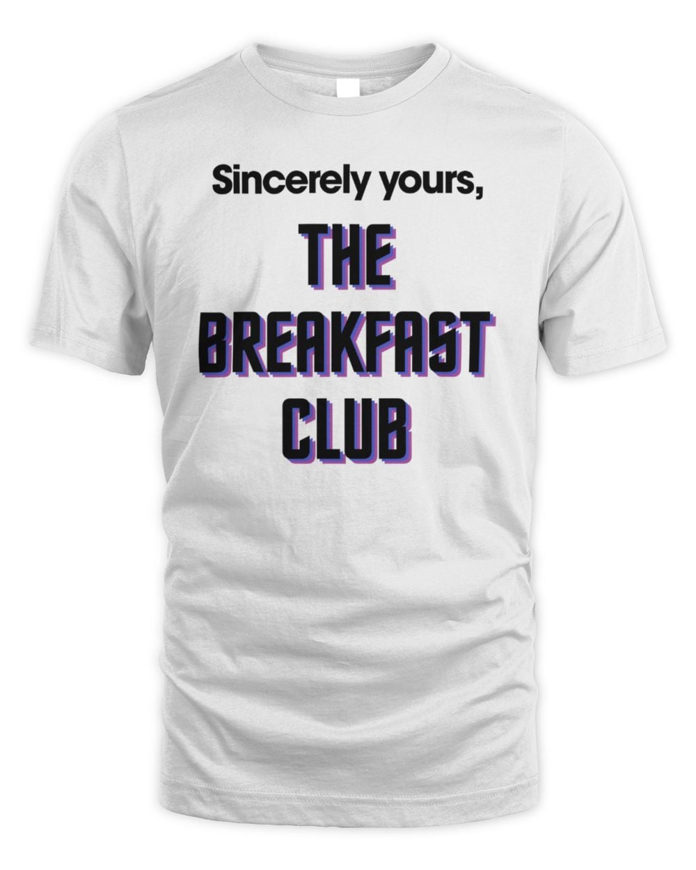 The Breakfast Club Sincerely Yours T-Shirt