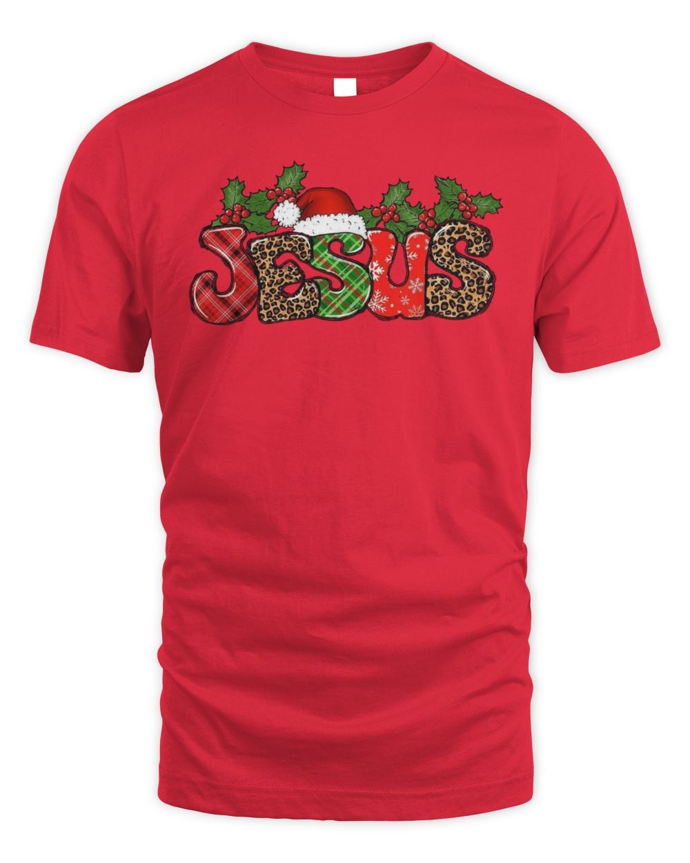 Jesus Christmas Red T-Shirt
