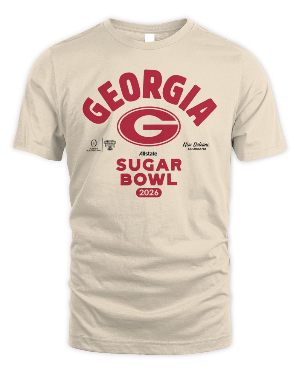 Georgia 2026 Allstate Sugar Bowl Bound Tshirt