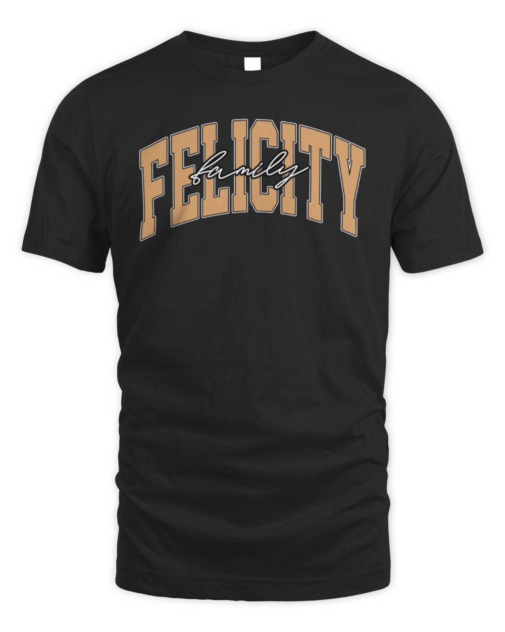 Felicity Merch Store Felicity Family T-Shirt Black