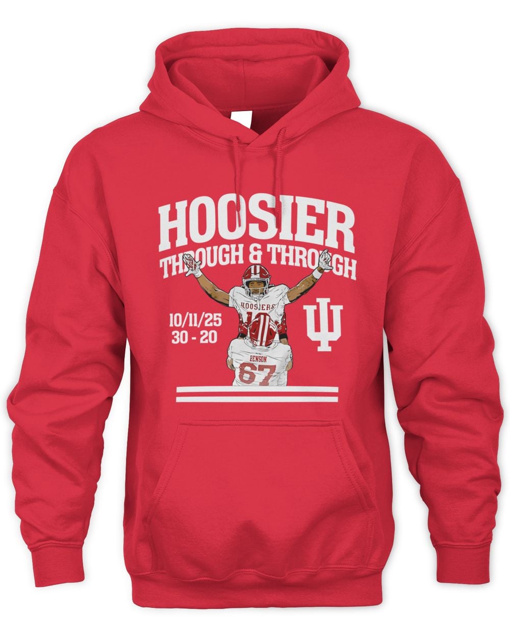 Indiana Hoosiers Through & Through Hoodie Sweatshirt