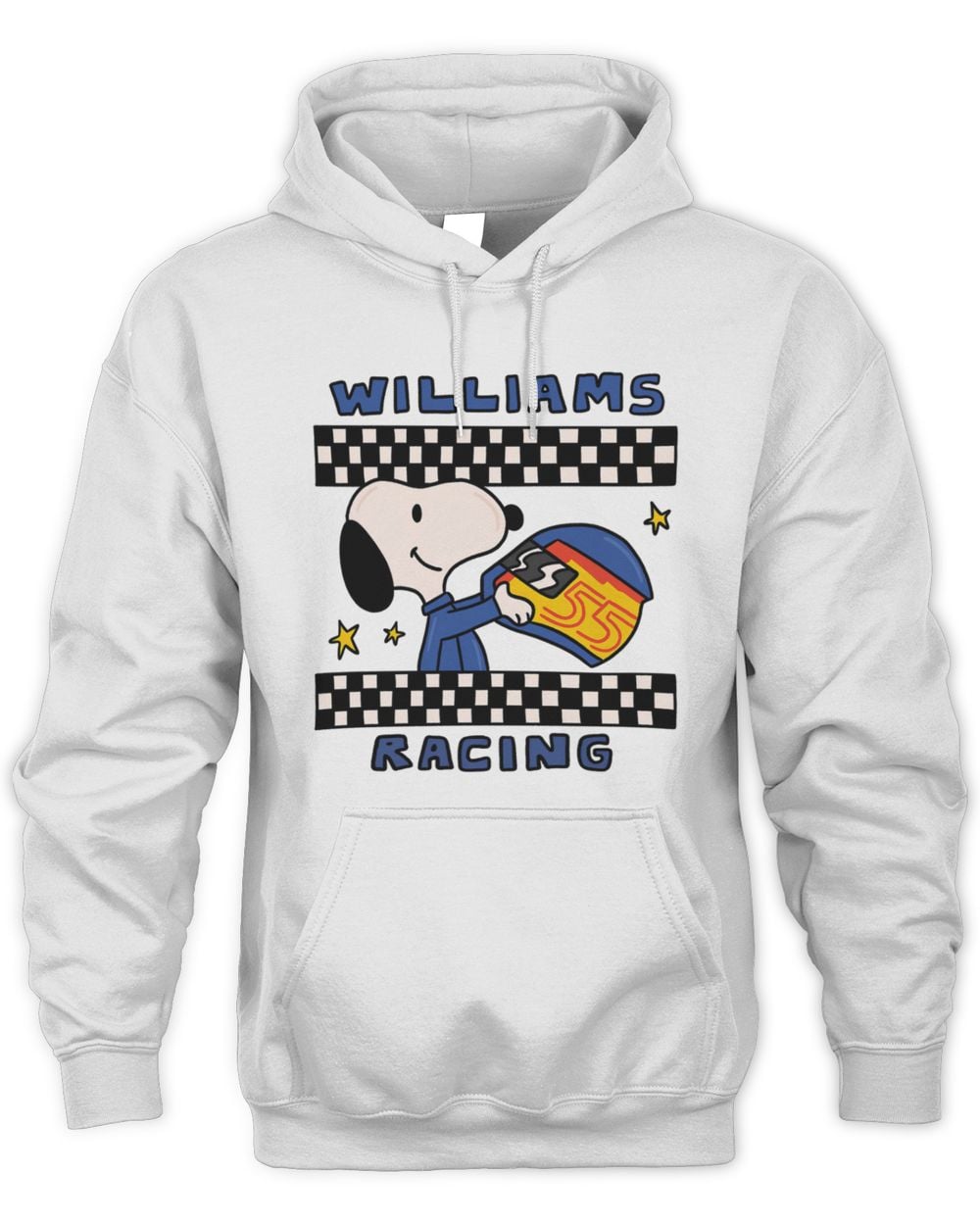 Official F1 Snoopy Williams Racing Hoodie Sweatshirt