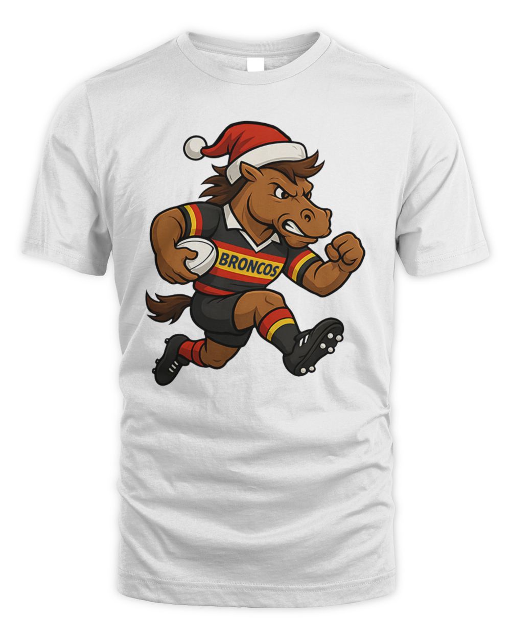 Retro London Broncos Christmas T Shirt