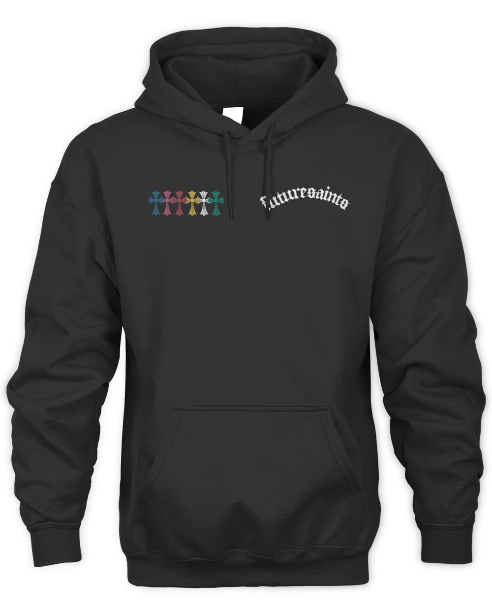 Futuresaints Stcross Hoodie Sweatshirt Black