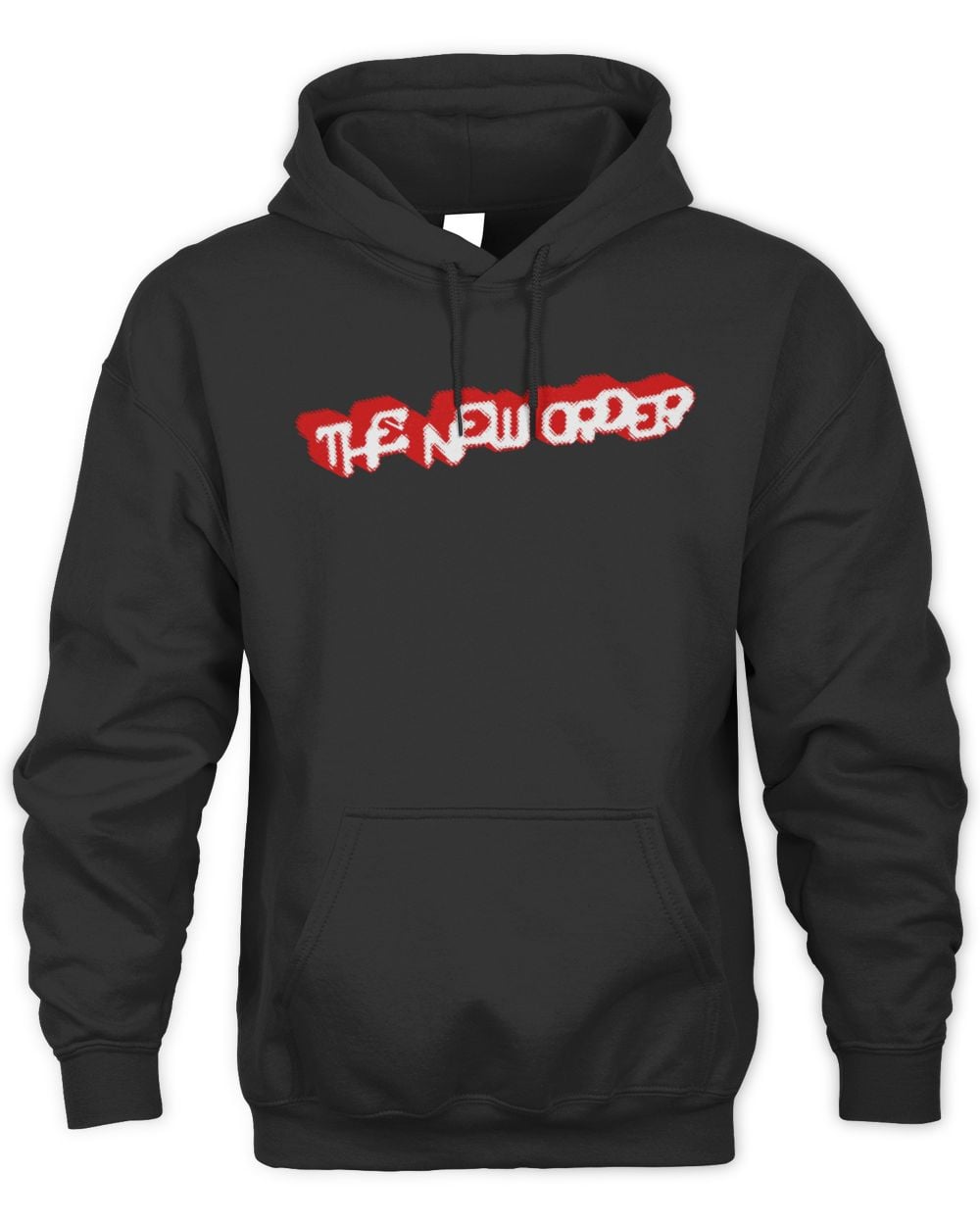 The New Order Digi Logo Hoodie Black