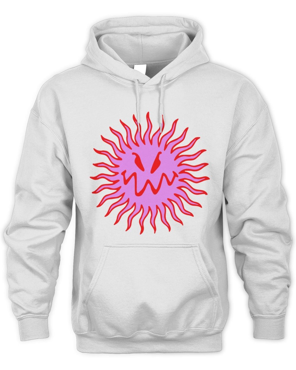 Sports Banger Shop Screwface White Hoodie