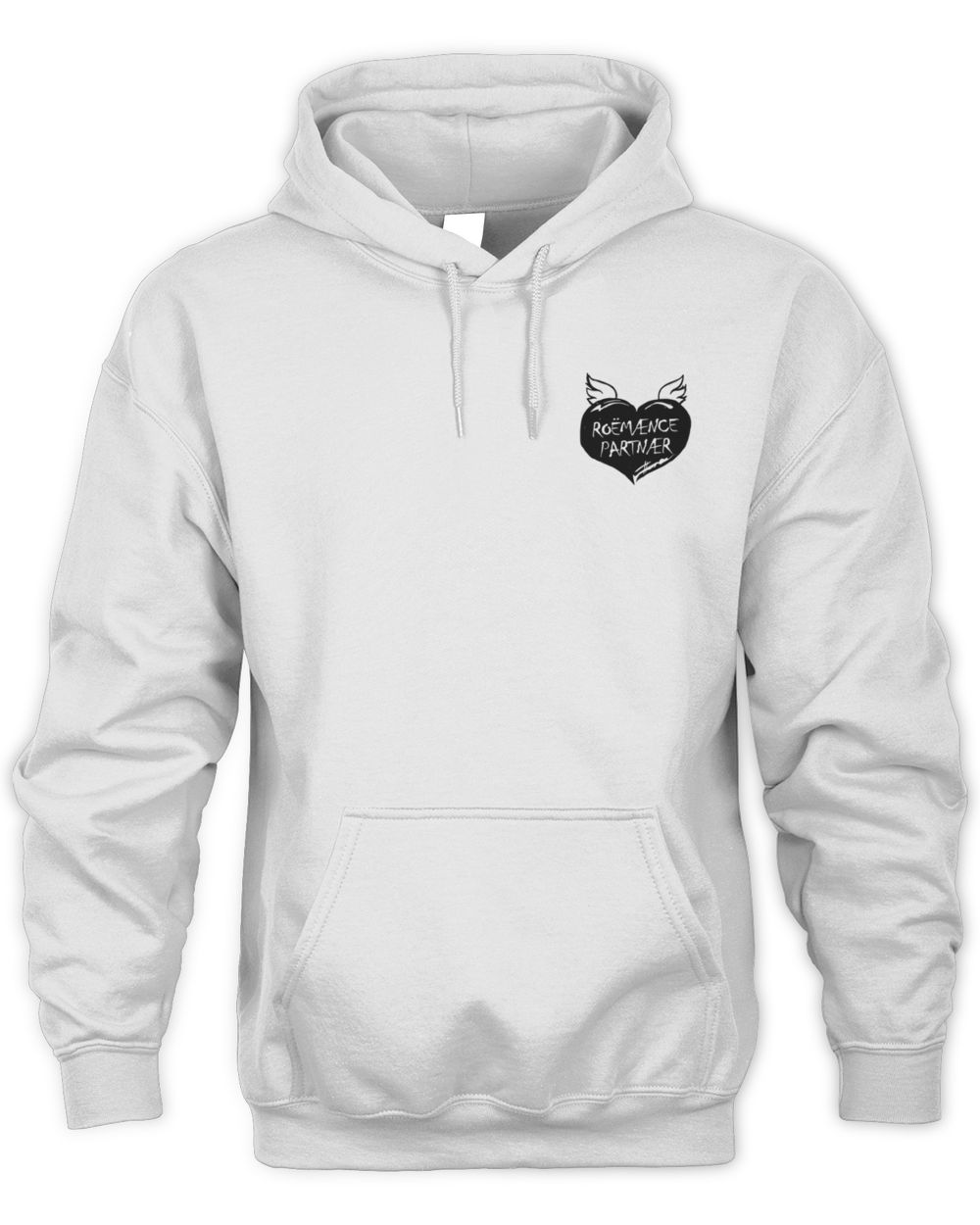 Romance Partner Live Show Branded Hoodie White