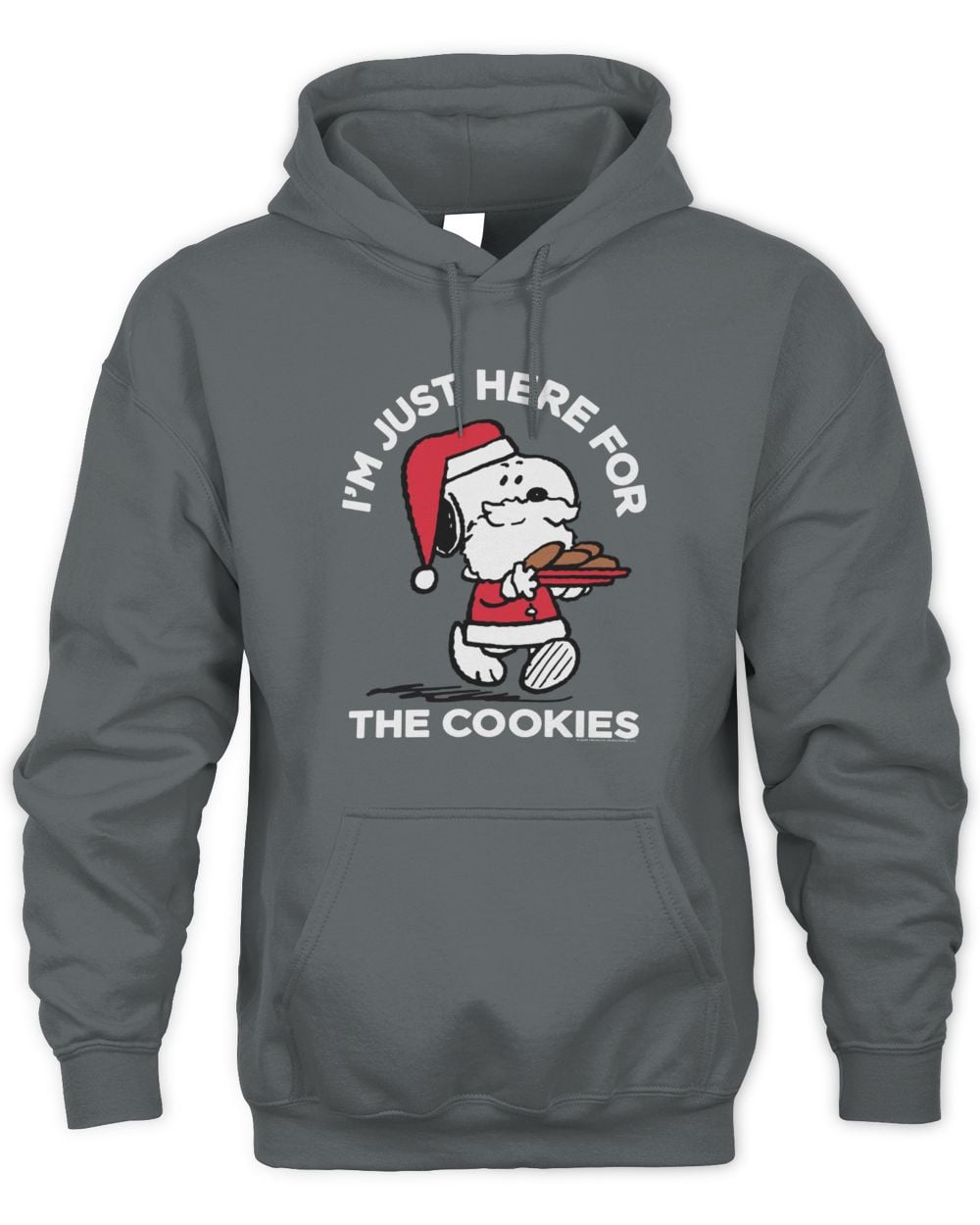 Snoopy I'm Just Here For The Cookies Hoodie Sweatshirt