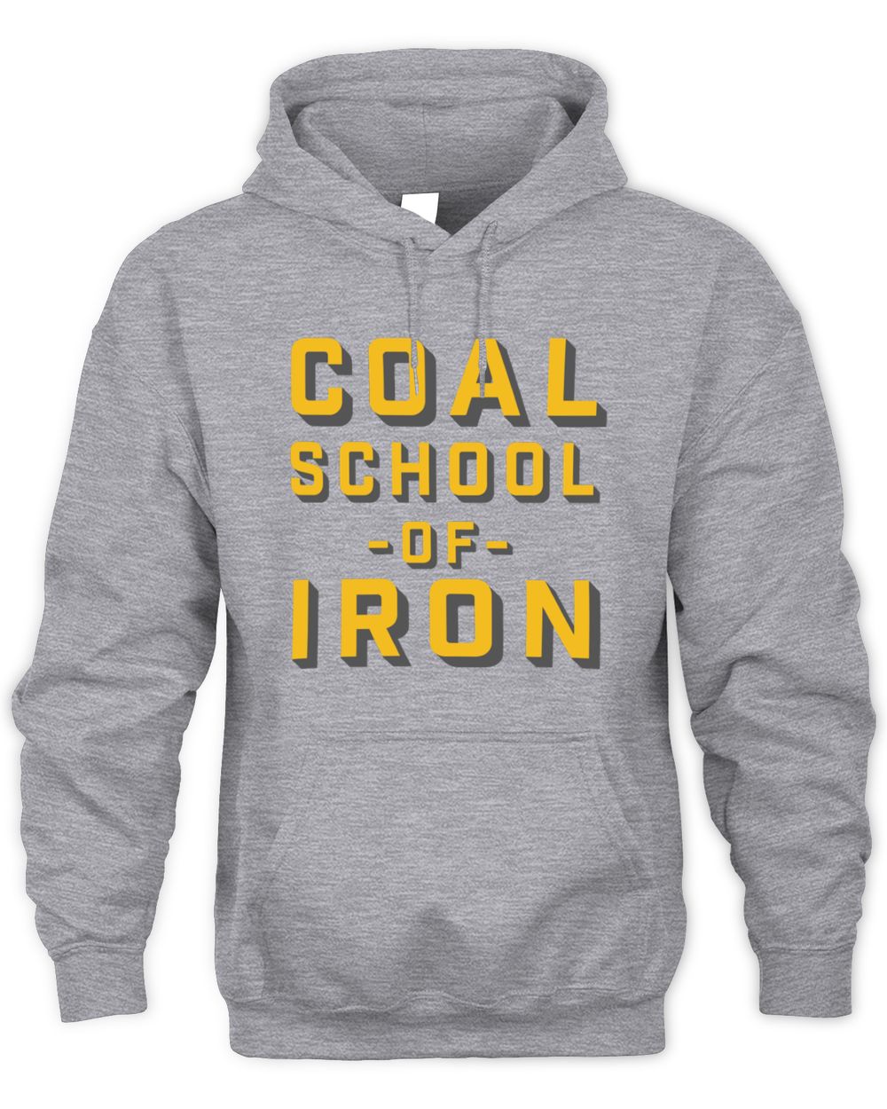 Coal Iron Works Coal School Of Iron Hoodie Sweatshirt
