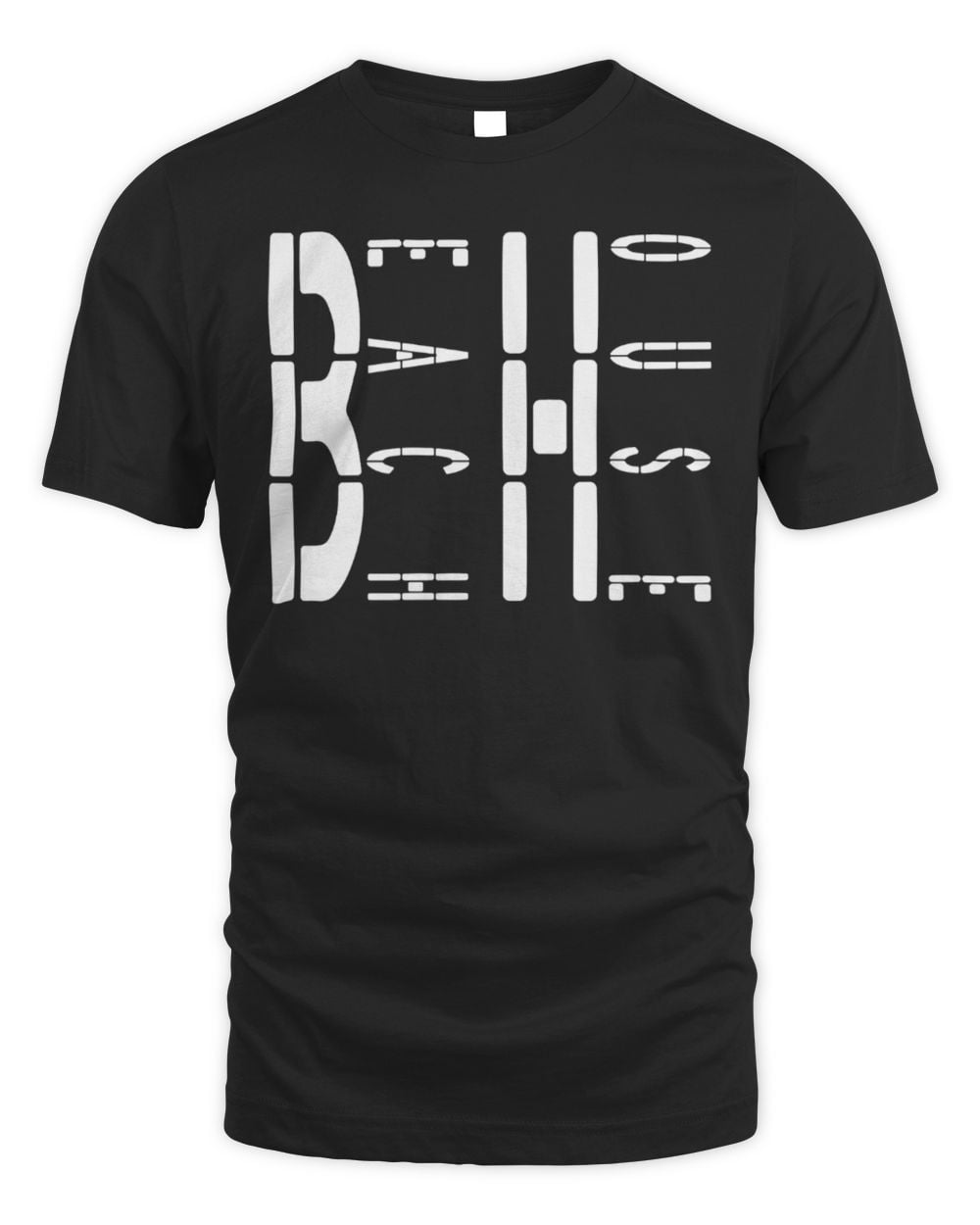 Beach House Winter Black Tee