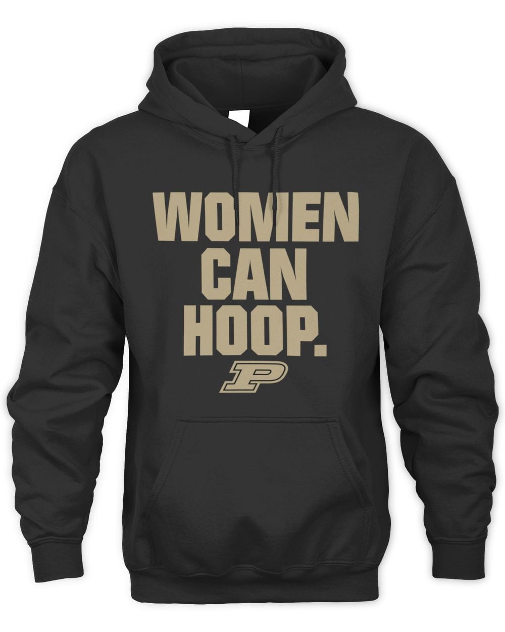Purdue Women's Basketball Purdue Black Women Can Hoop Hoodie Sweatshirt