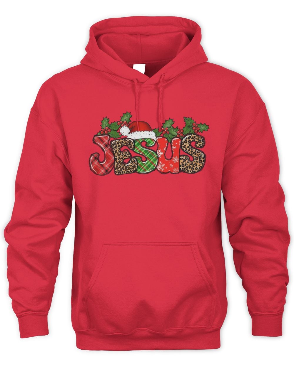 Red Jesus Christmas Official Hoodie Sweatshirt