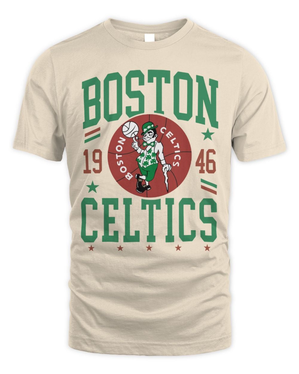 Boston Celtics 1968-1977 Hardwood Classics Chrome White T-Shirt