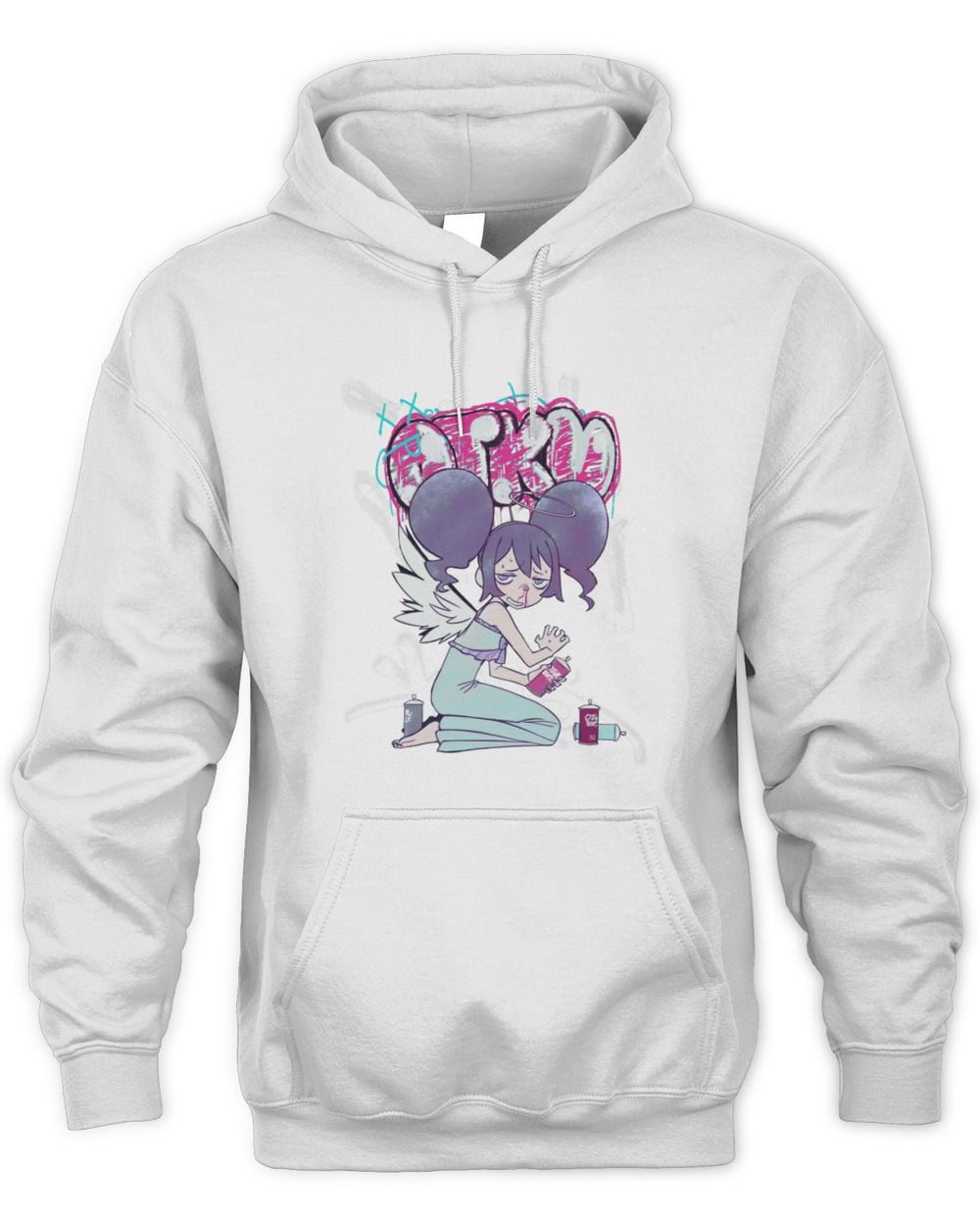Otaku-Vs Otachan! Angel Hoodie Sweatshirt