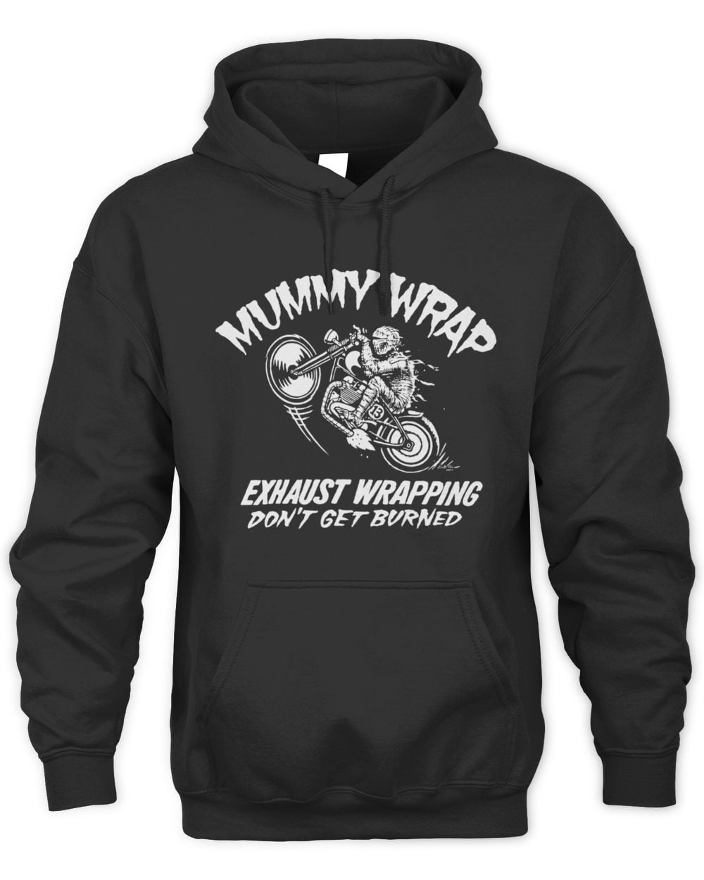 Lucky 13 Mummy Wrap Hoodie Sweatshirt