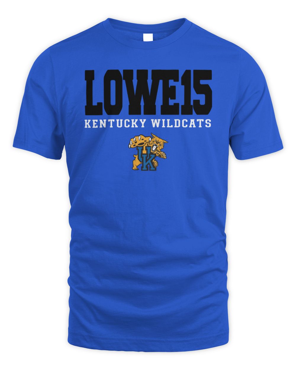 Jaland Lowe 15 Kentucky Wildcats Tee Shirt