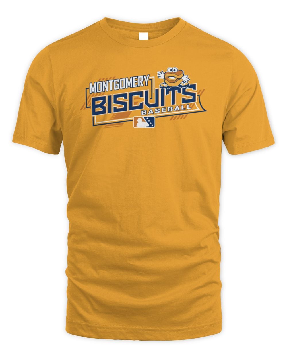 Montgomery Biscuits Babb T-Shirt Gold