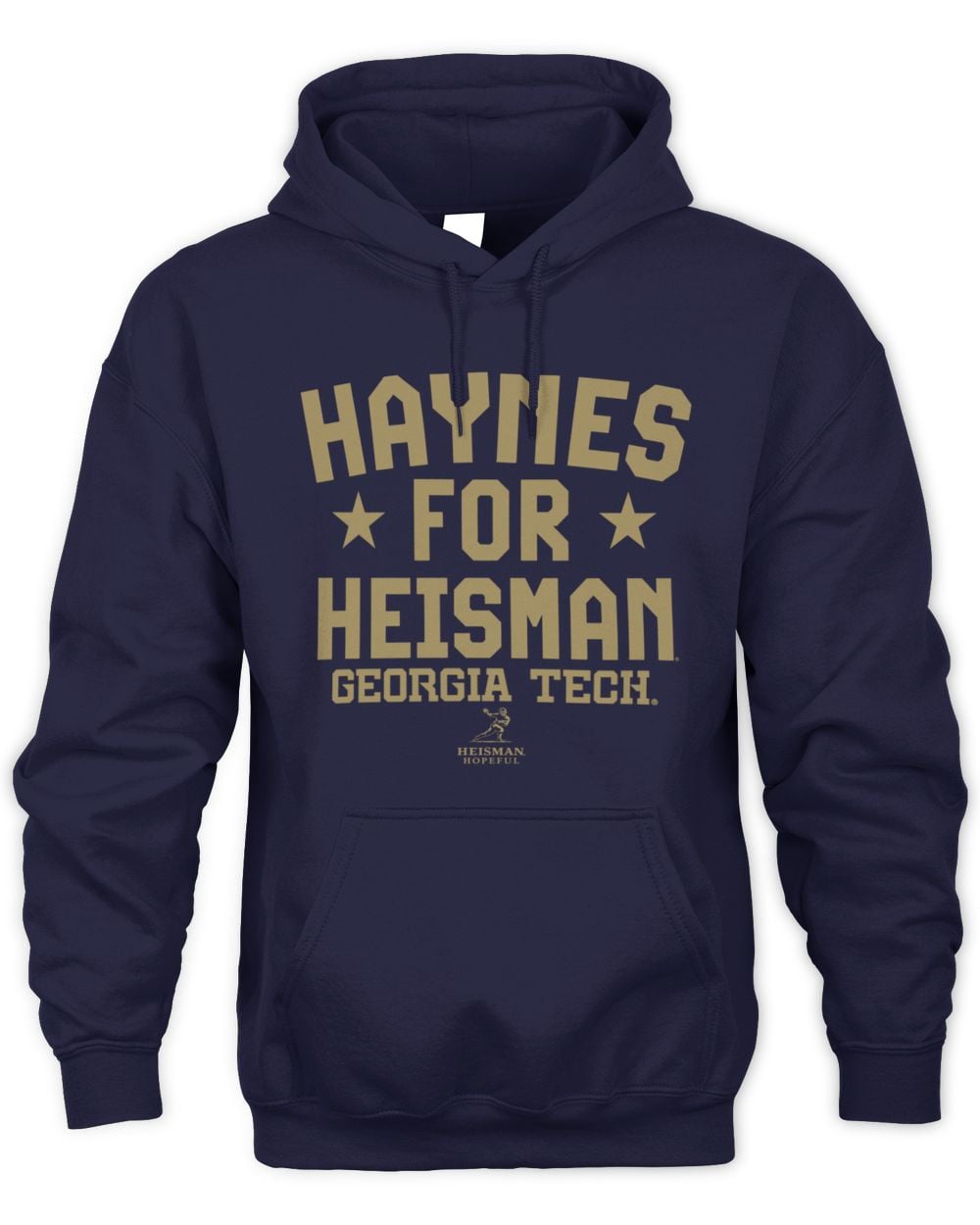 Georgia Tech Football Breaking T Student Athlete Haynes for Heisman Hoodie Sweatshirt