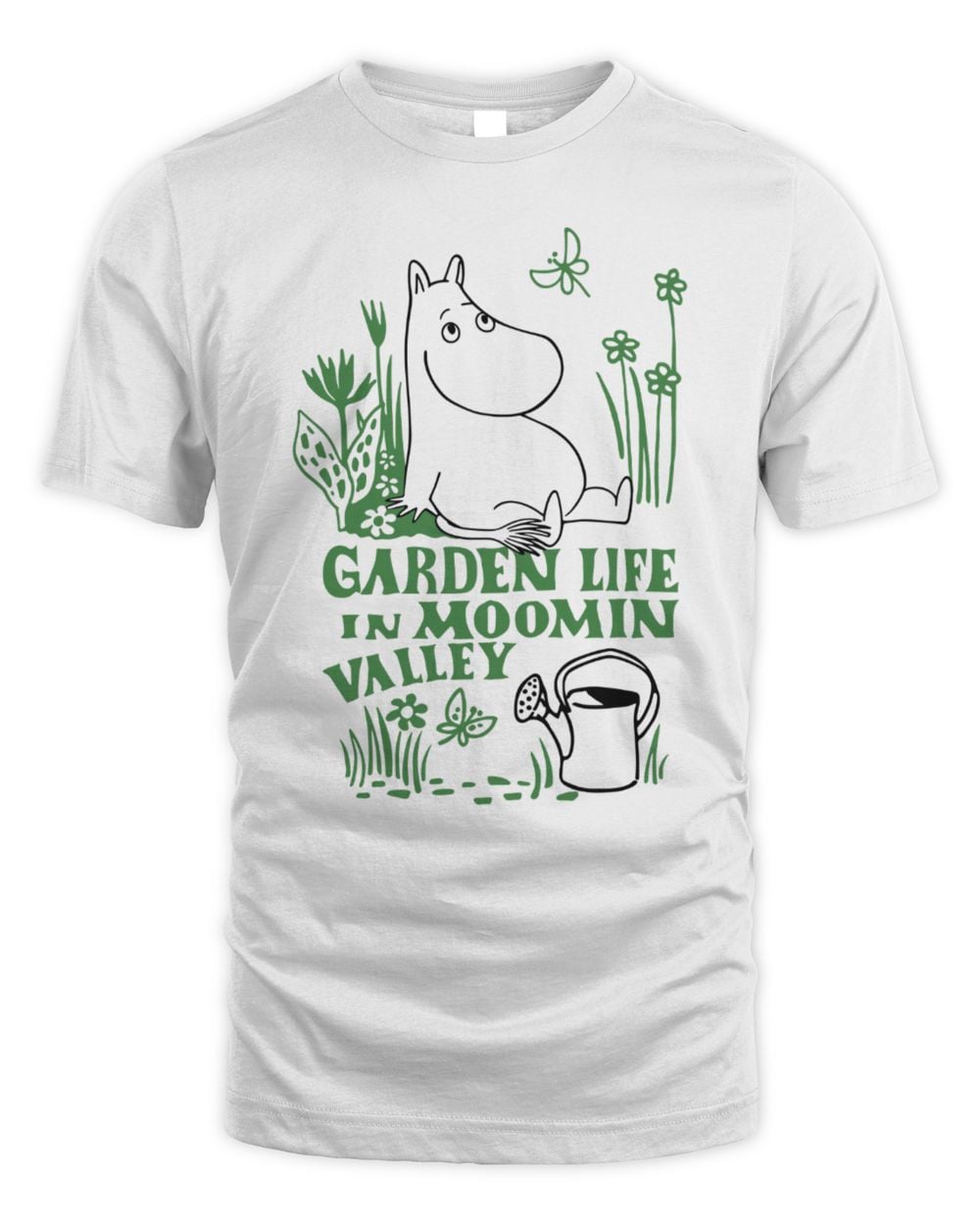Moomin Garden Life In Moomin Valley T-Shirt White