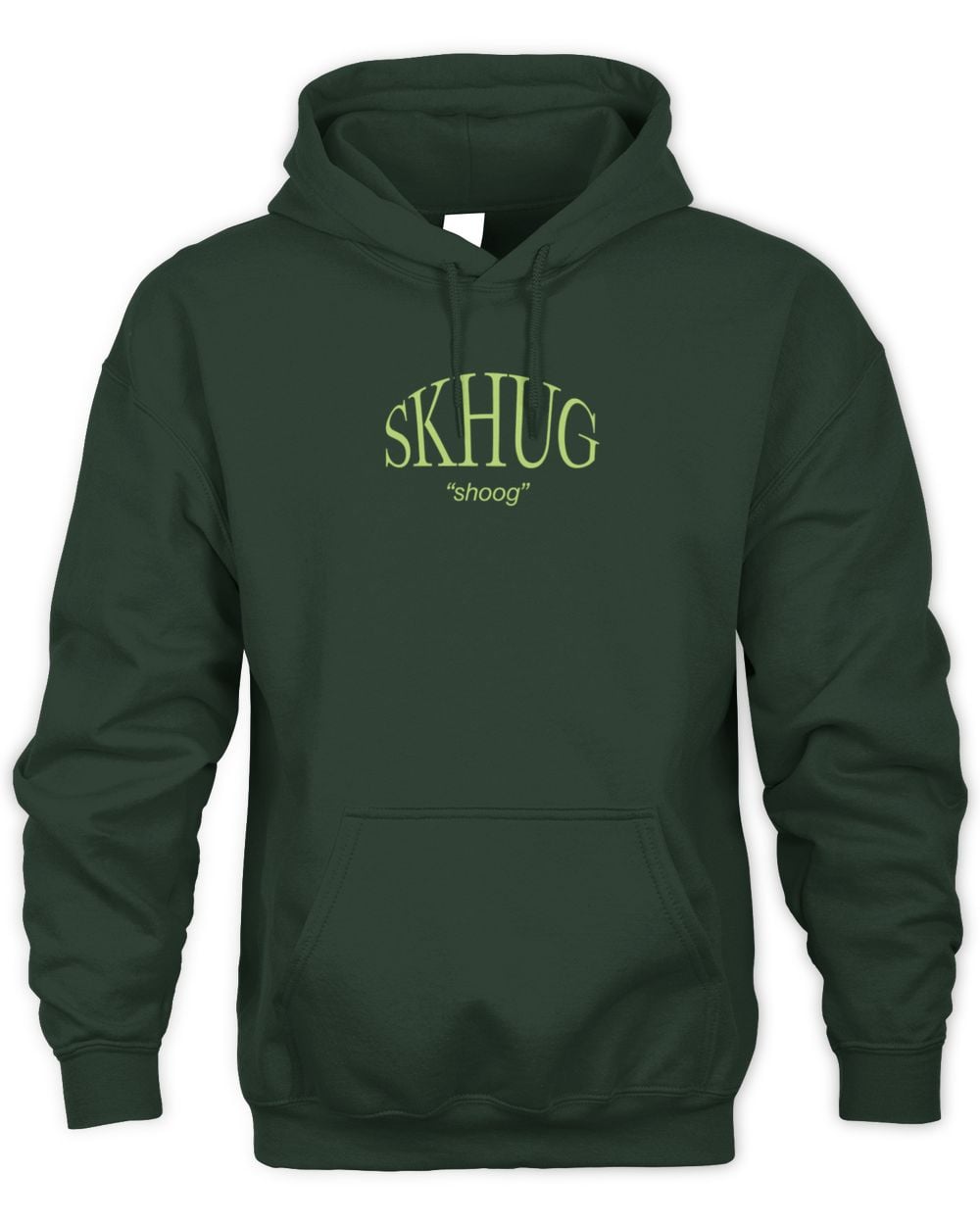 Cava Shop Skhug Green Hoodie Sweatshirt