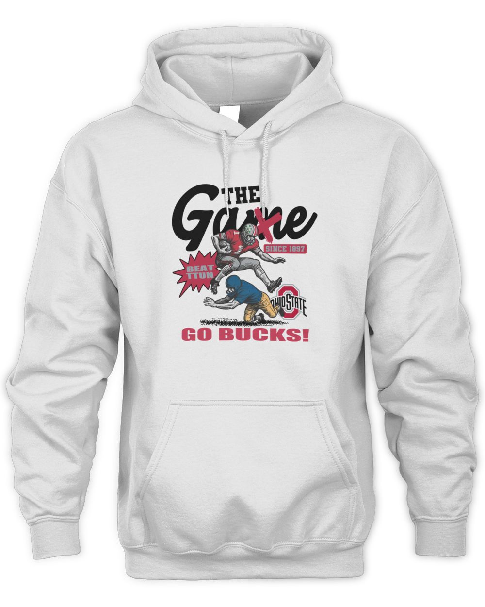 Ohio State "The Game Since 1897" Vintage Hoodie Sweatshirt