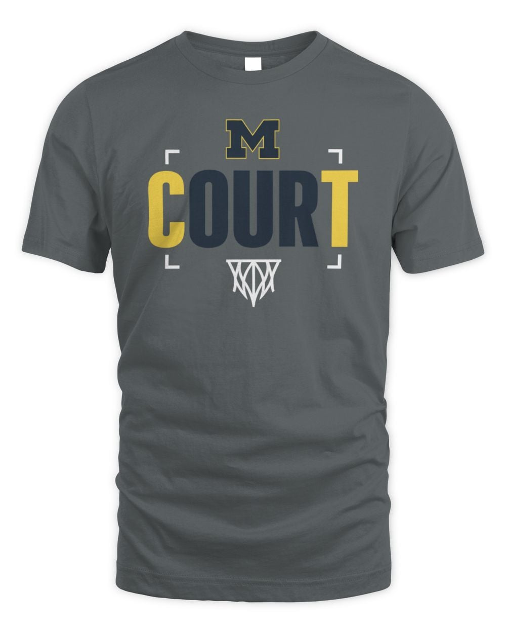 Michigan Wolverines Basketball Jordan Brand Our Court Short Sleeve T-Shirt
