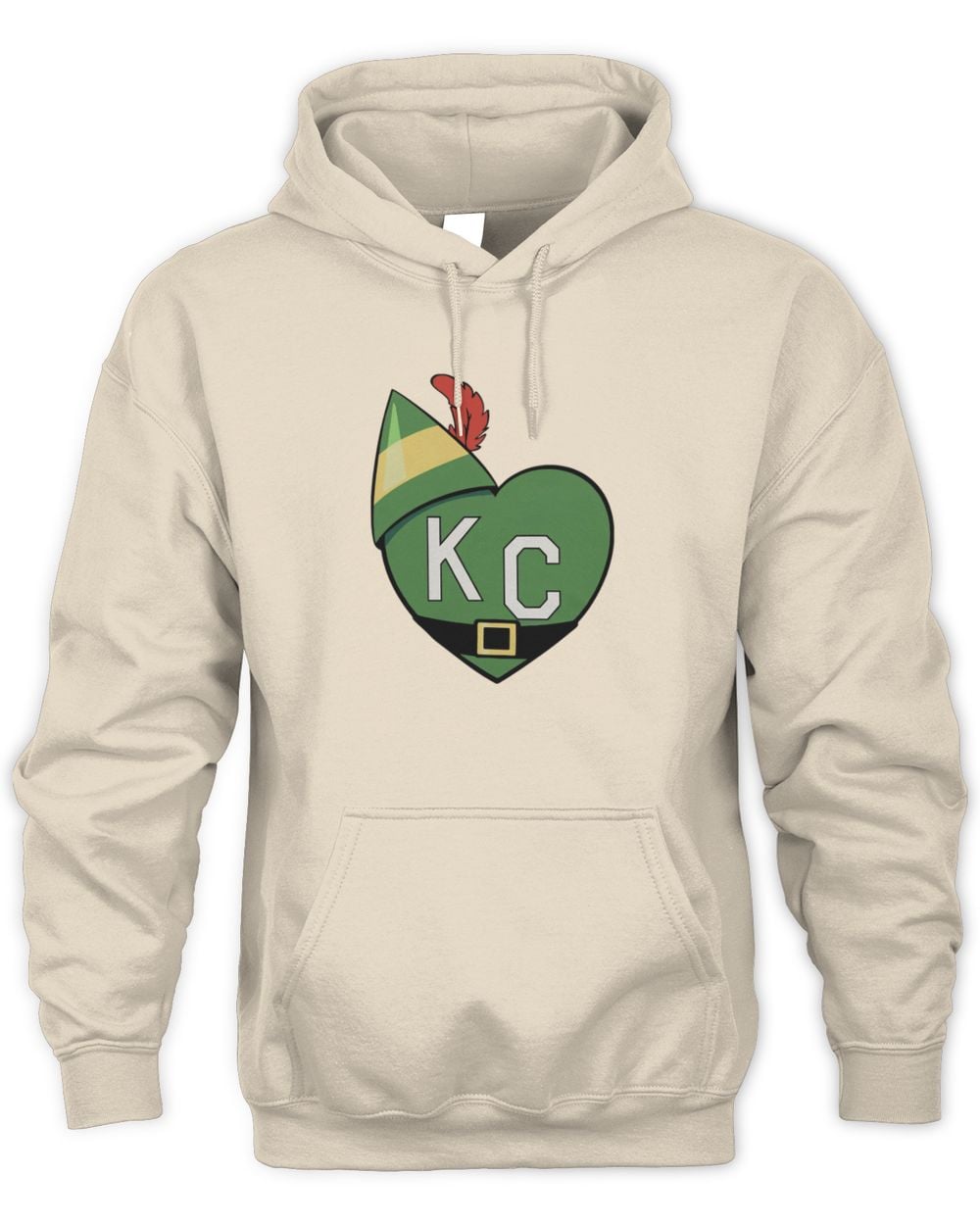Cheerful Elf Hoodie Sweatshirt