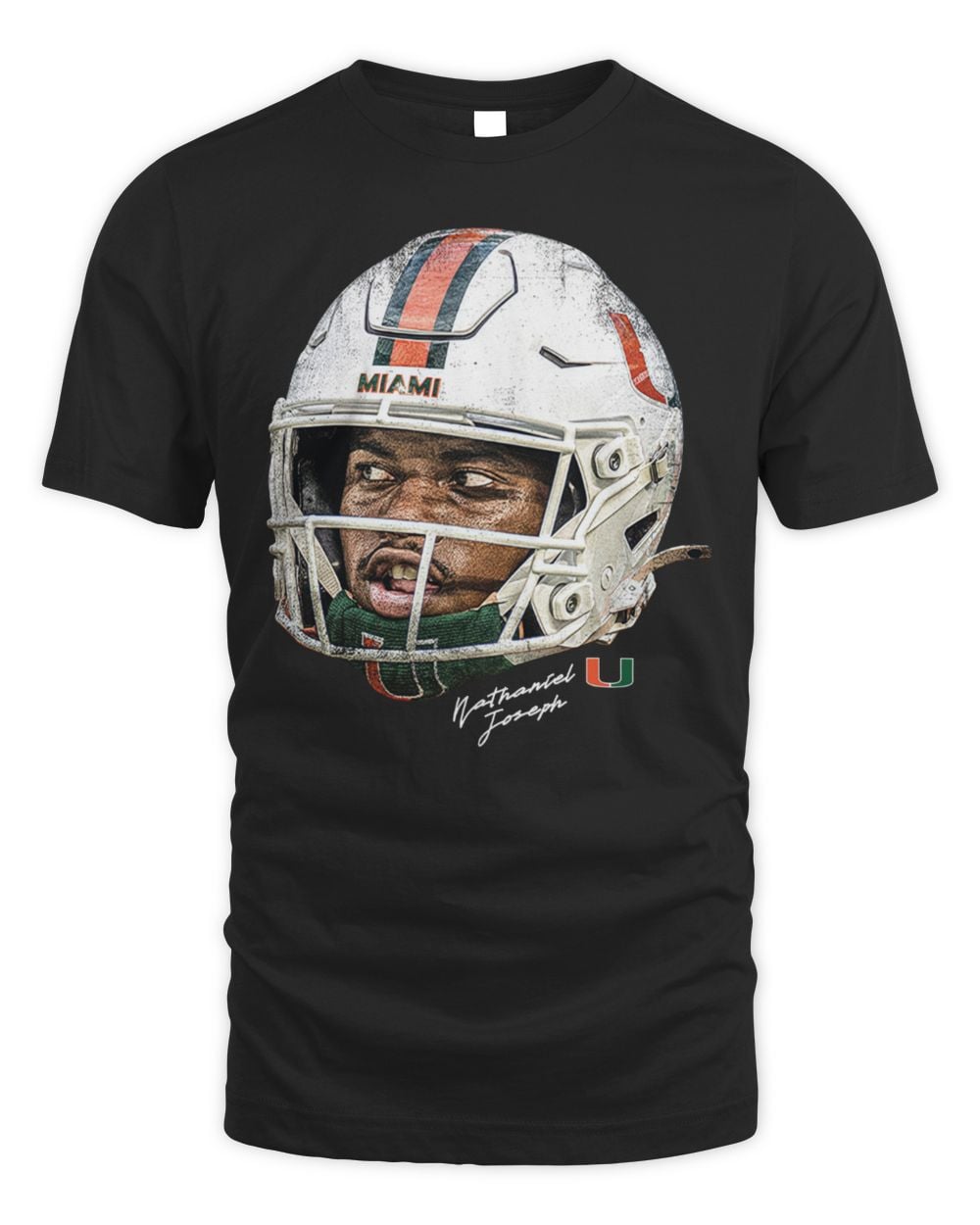 Nathaniel Joseph Miami Hurricanes Unisex Game Face NIL T-Shirt