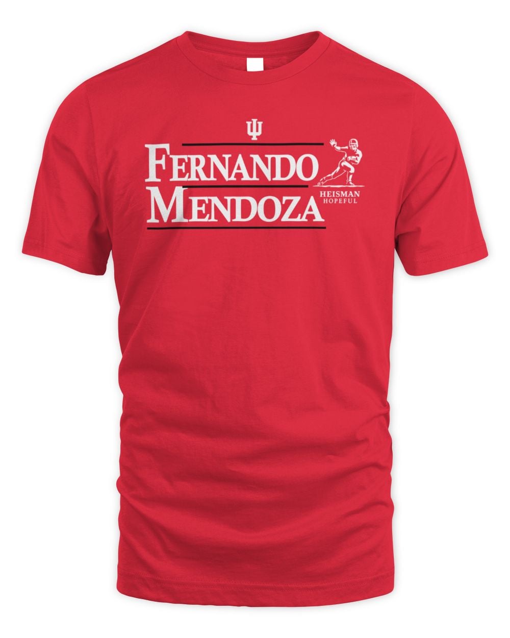 Fernando Mendoza Indiana Crimson Heisman '25 Tee