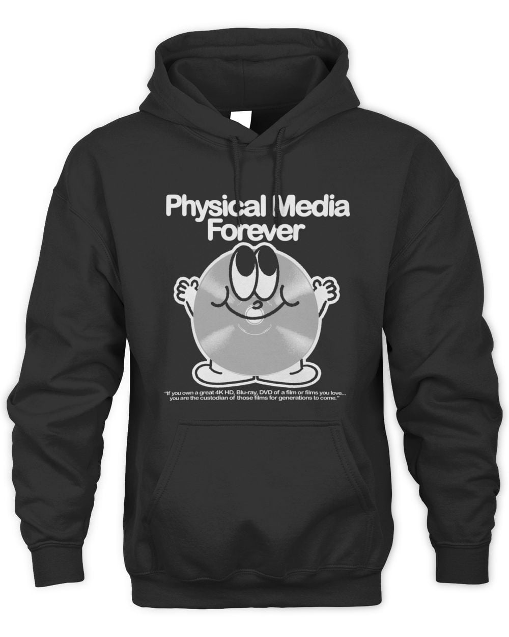 Physical Media Forever Hoodie Sweatshirt