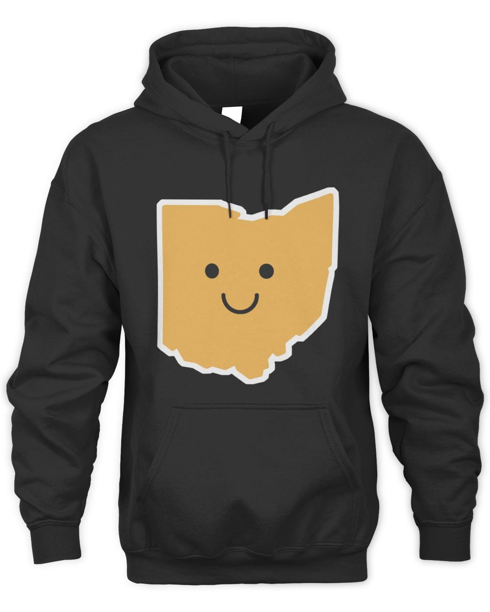 Ohio Smiley Face Hoodie Sweatshirt