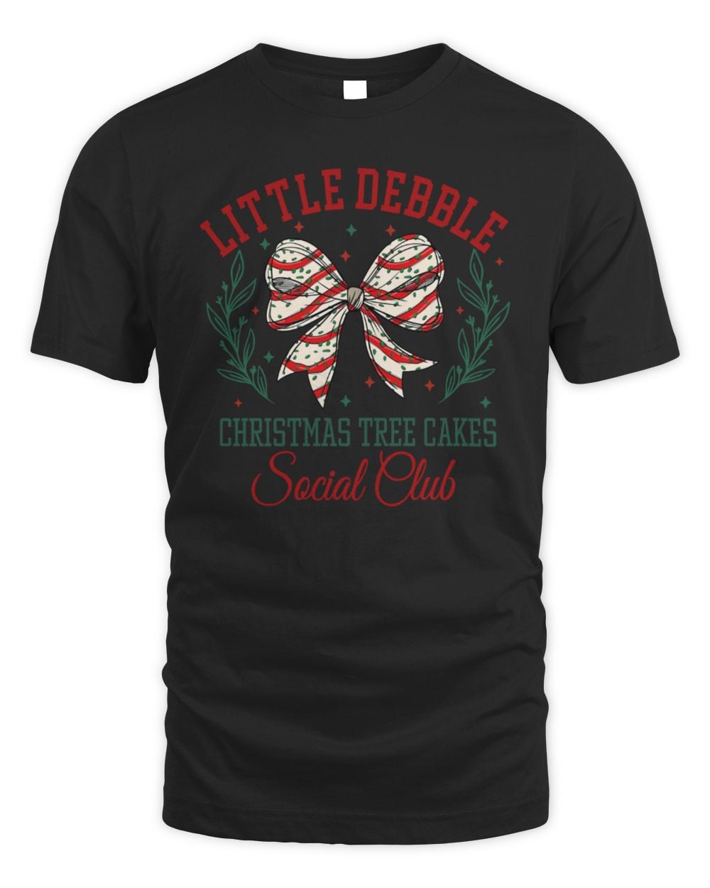Little Debbie Christmas Tree Cake Social Club Tshirt