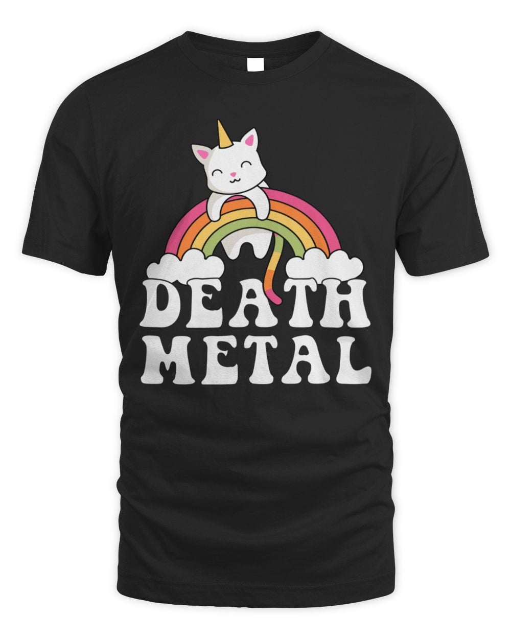 Devilry Clothing Death Metal Kitty T-Shirt