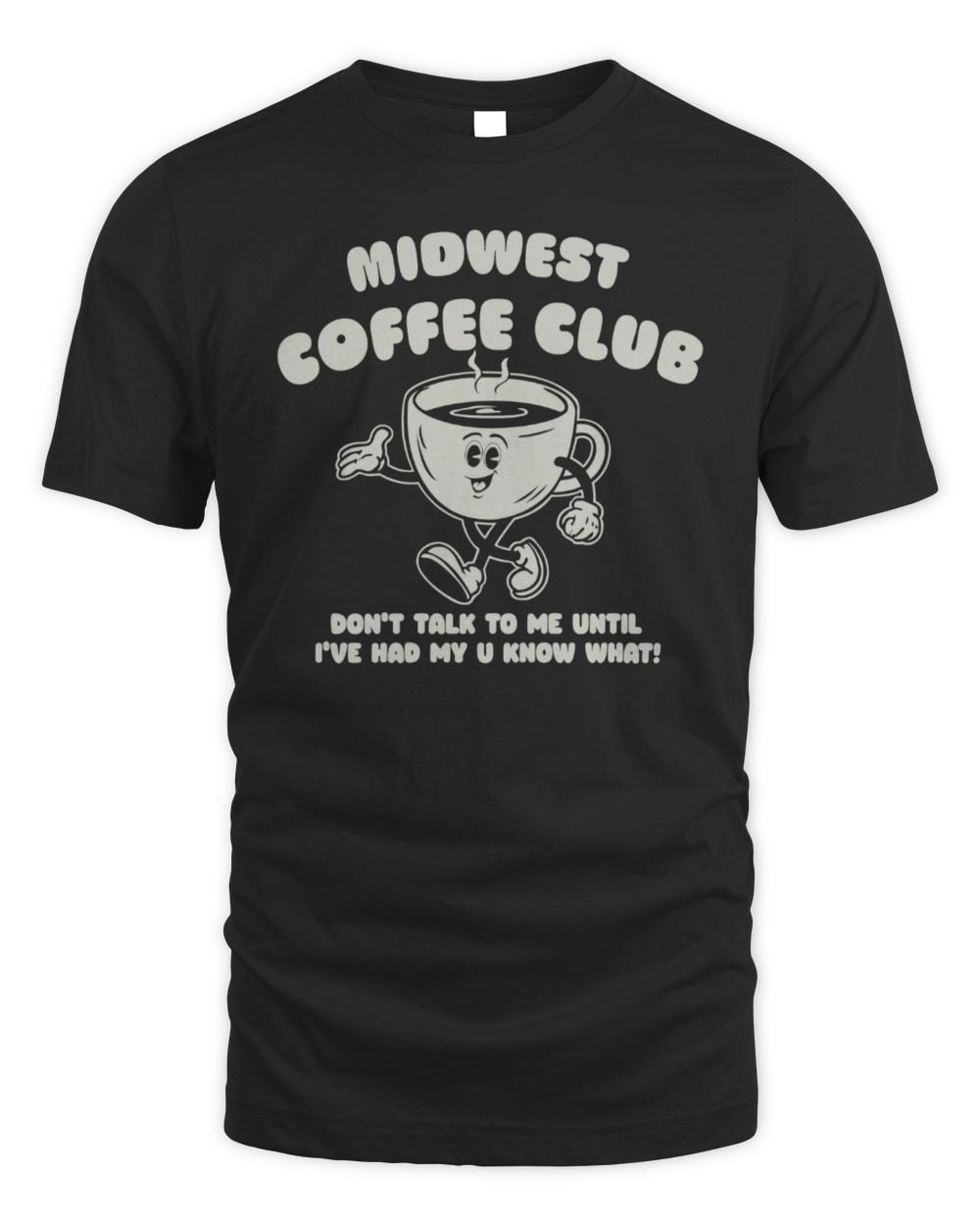 Midwest Coffee Club T-Shirt Black