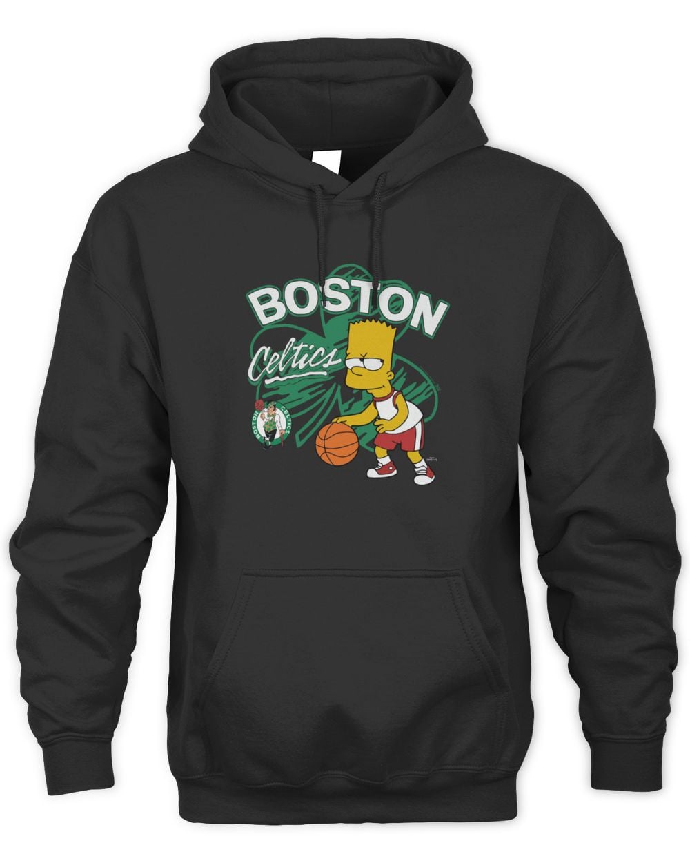 The Simpsons Bart x Boston Celtics Official Hoodie