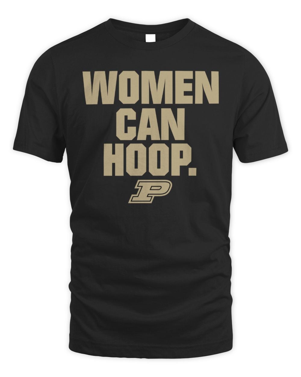 Purdue Women's Basketball Purdue Black Women Can Hoop Tee