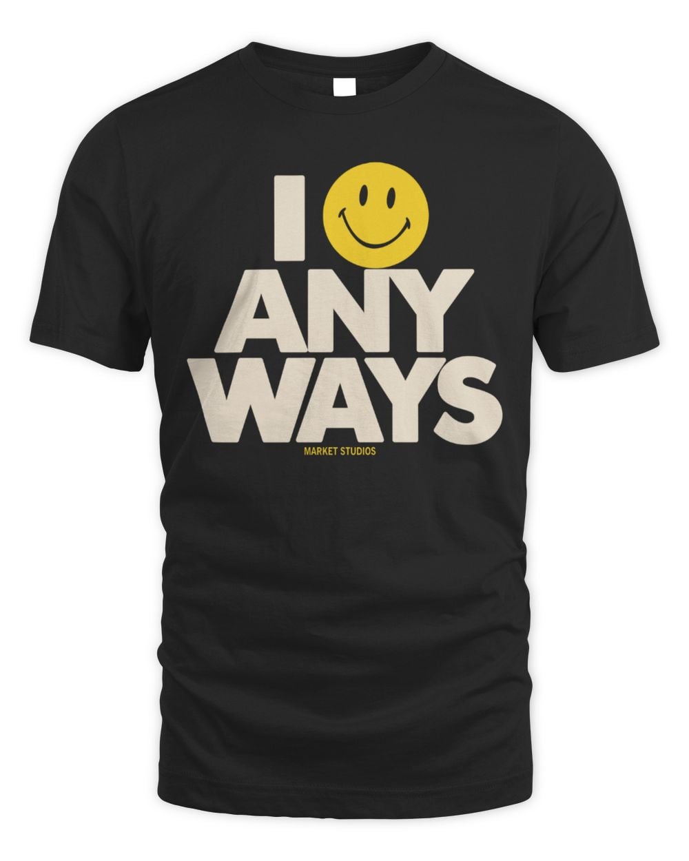 Market Studios Smiley Smile Anyways T-Shirt
