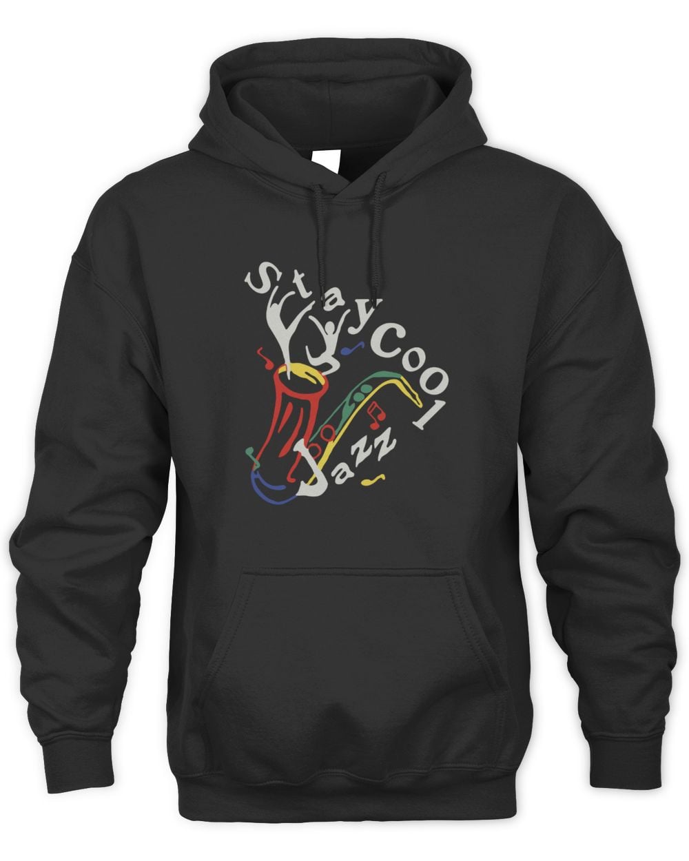 Stay Cool Merch Jazz Black Hoodie