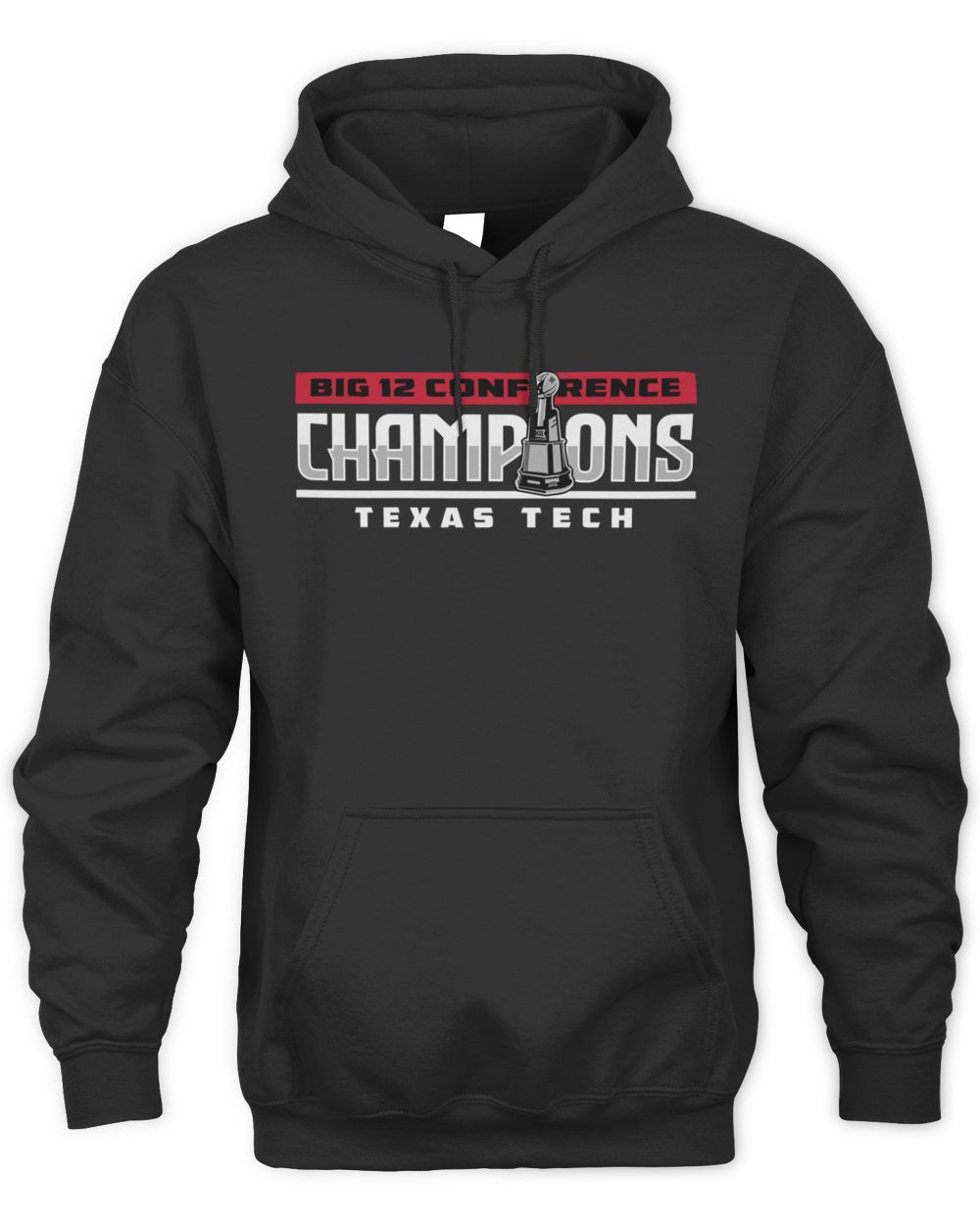 Texas Tech Big 12 CHAMPS Hoodie Sweatshirt