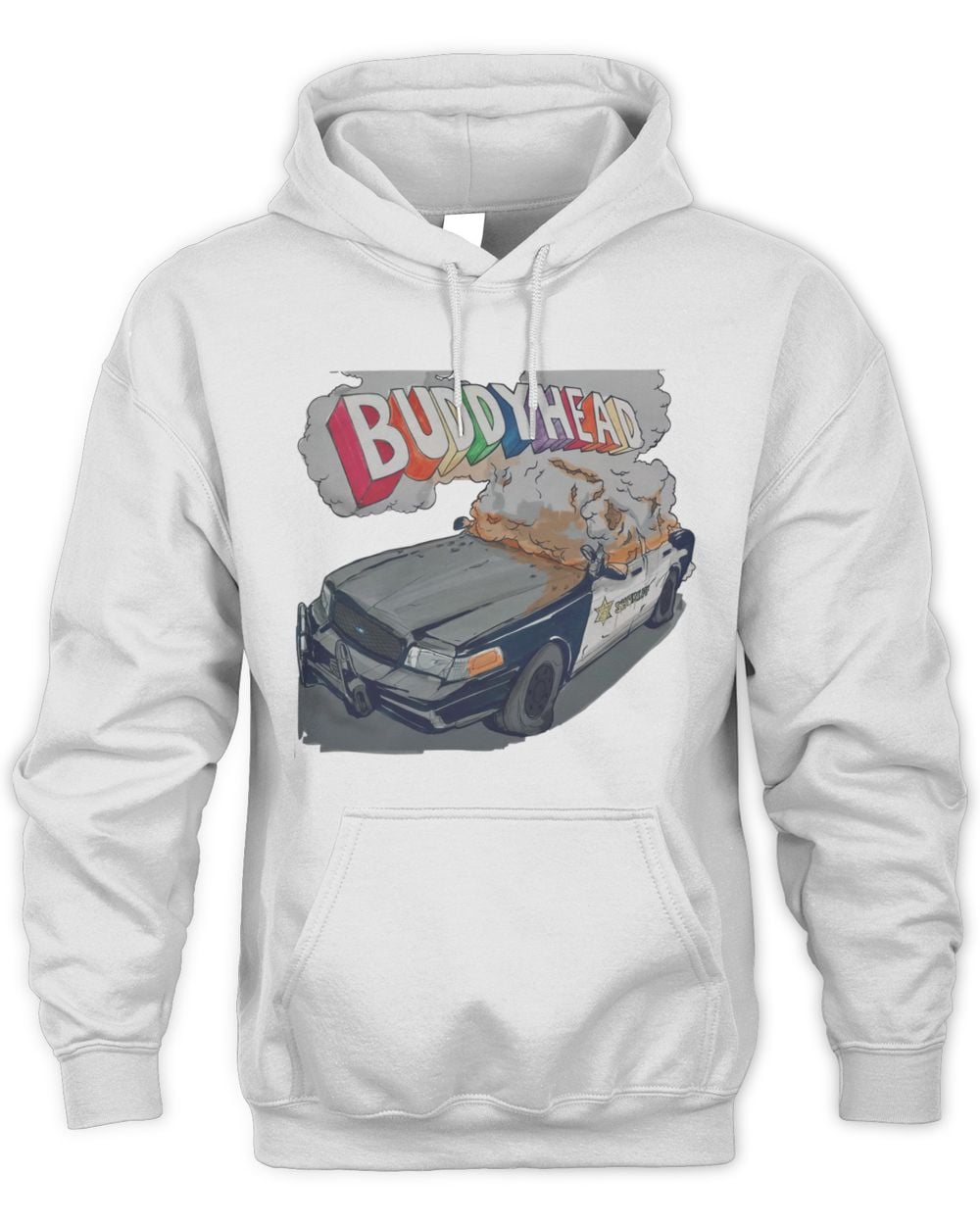 Buddyhead Cop Car Hoodie Sweatshirt