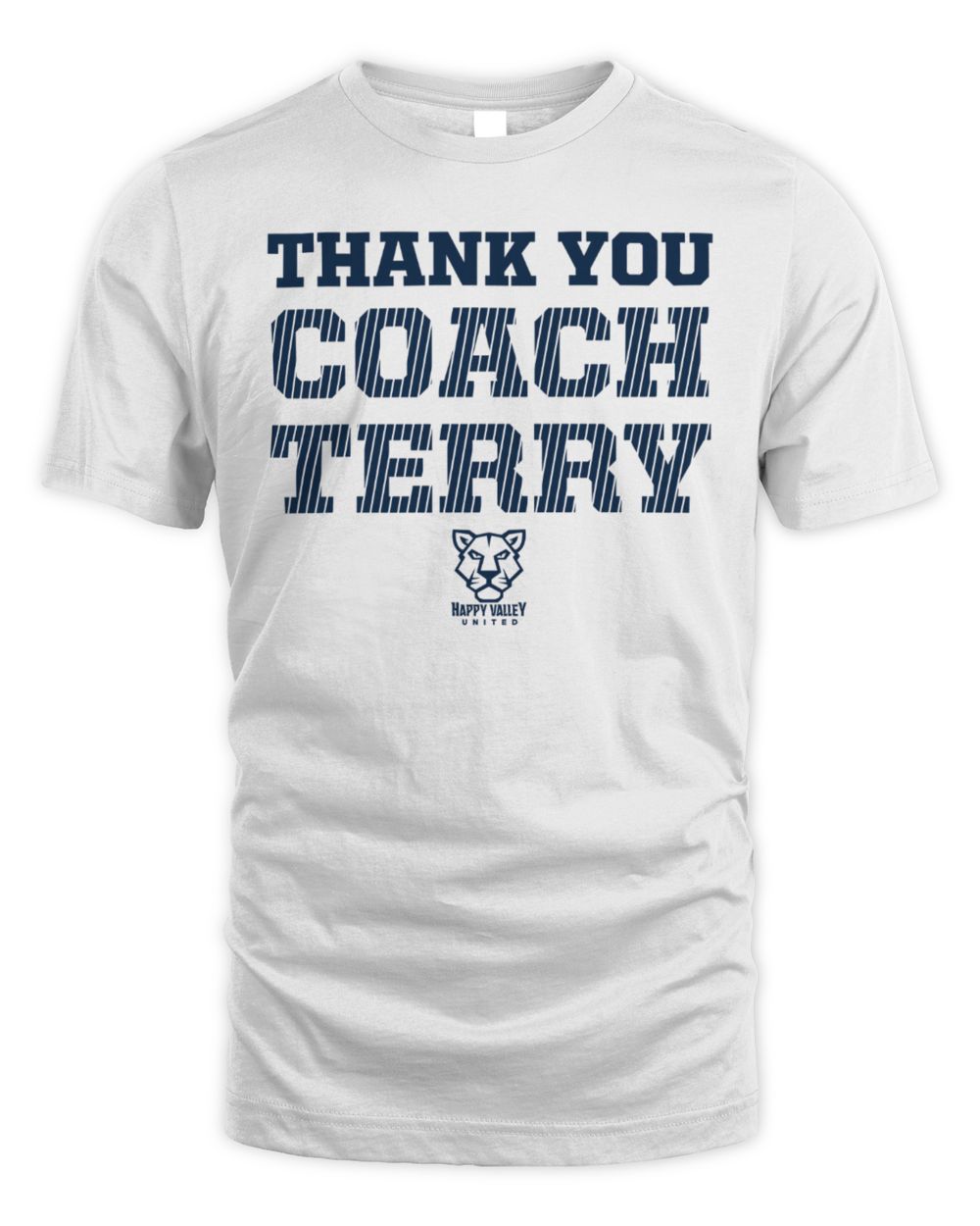 Happy Valley United Thank You Coach Terry Tee