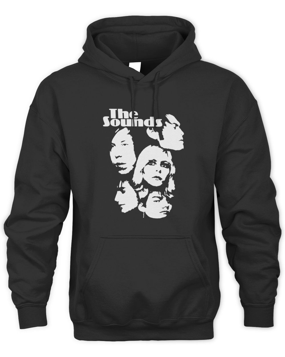 The Sounds Black Faces Hoodie Sweatshirt