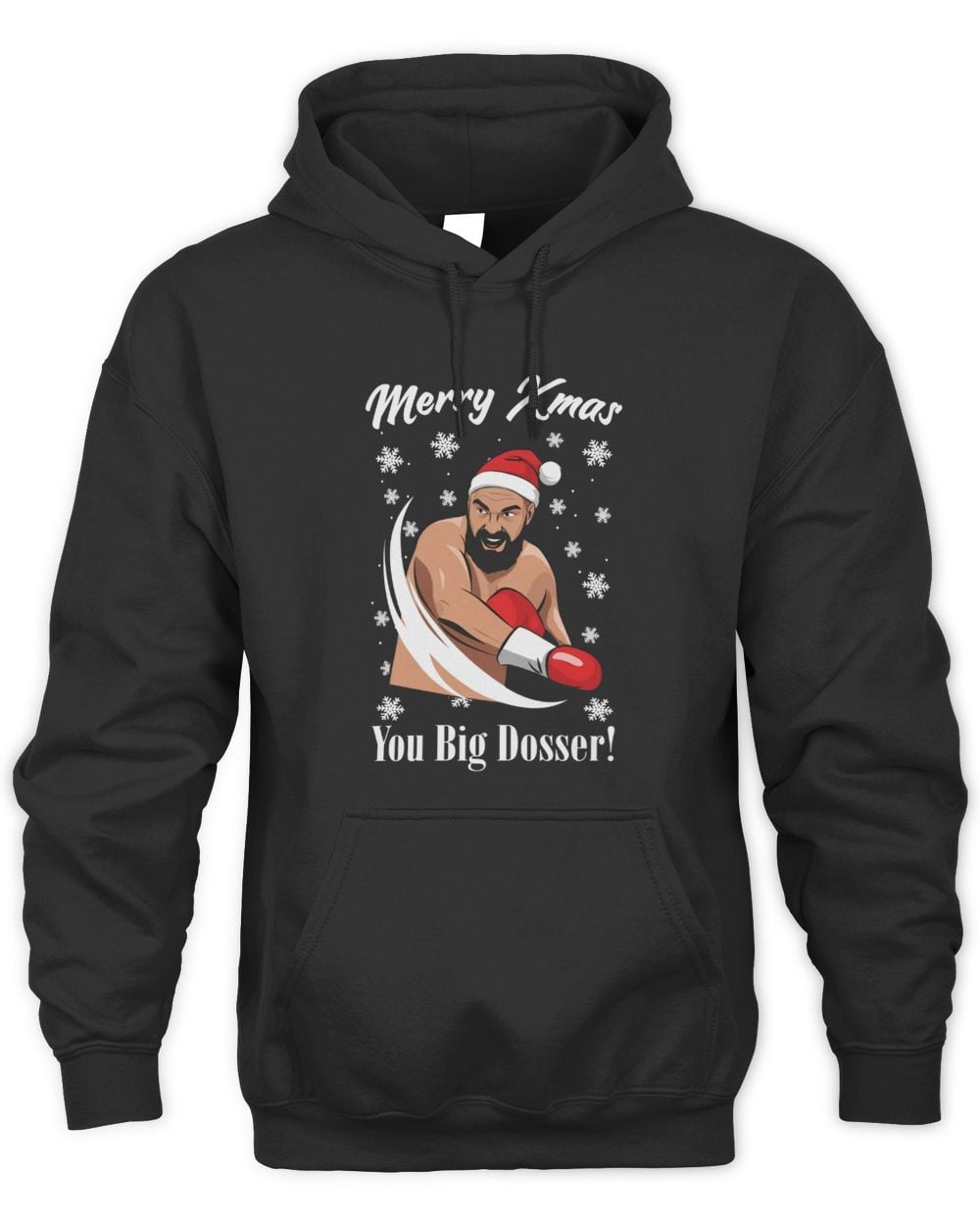 Black Tyson Fury Christmas Hoodie Sweatshirt