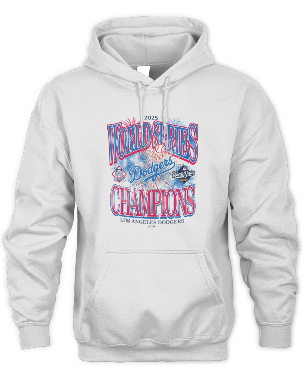 Los Angeles Dodgers 2025 World Series Champions '47 Hoodie Sweatshirt