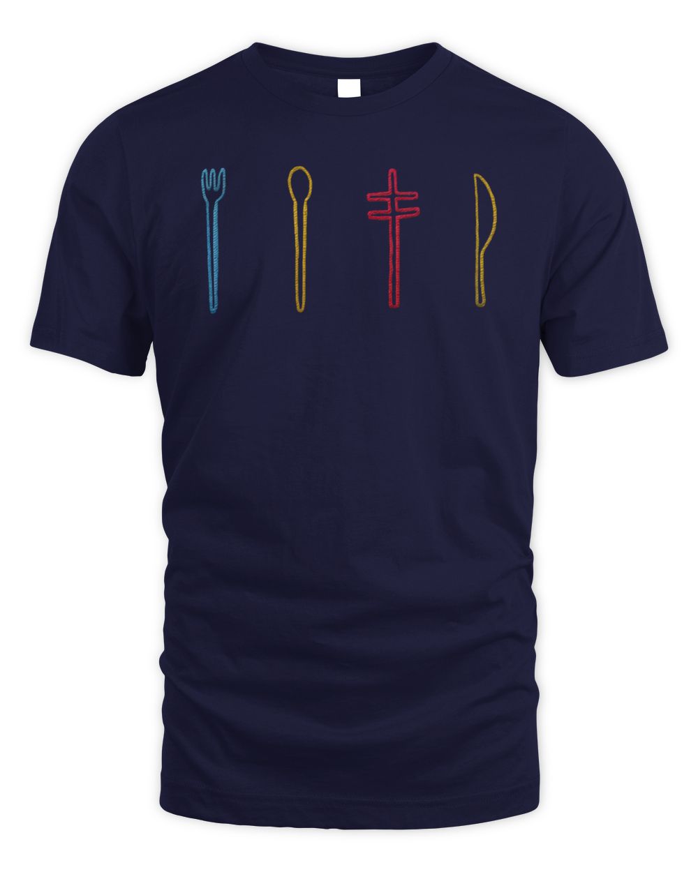 Frightened Rabbit Navy Tee Shirt