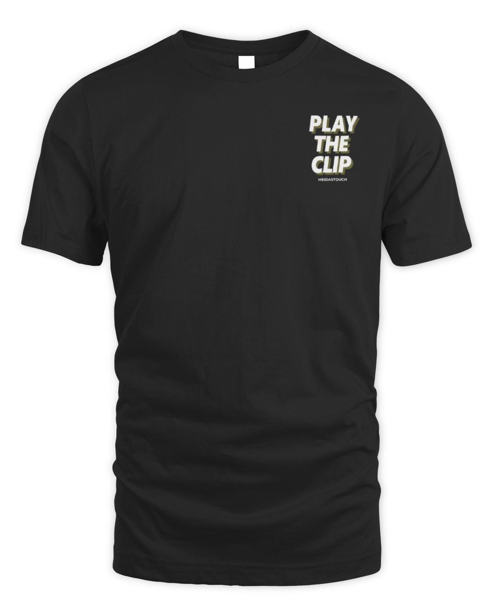 MeidasTouch Store Play The Clip T-Shirt Black