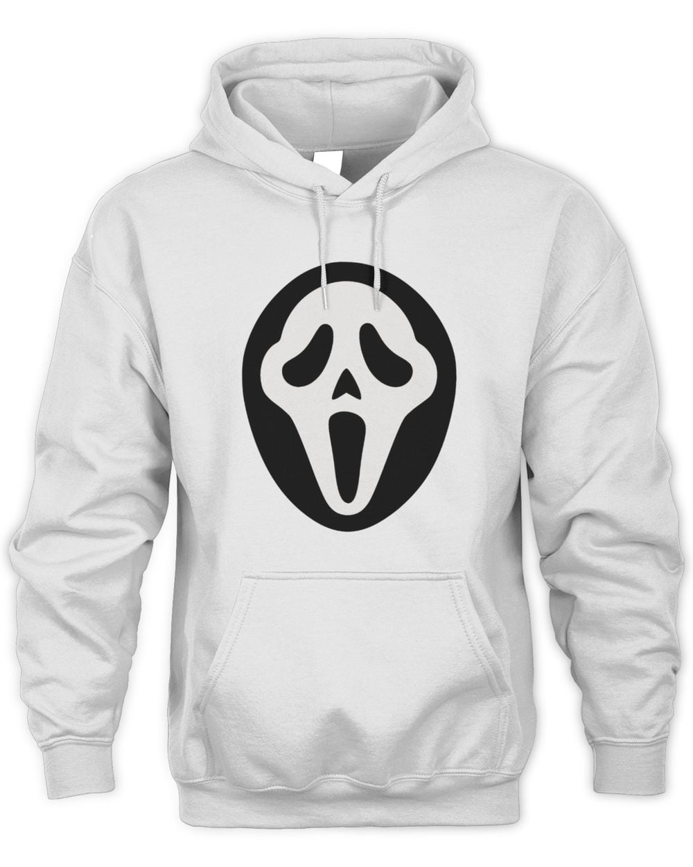 Spoofytees Ghostface White Official Hoodie Sweatshirt